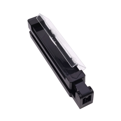 Front view of the Alli Styles Assistant by Evolving Textures, braiding hair separator showcasing durable construction and sleek, professional hair braiding machine design.